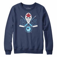 Hockey Night in Canada Crossed Sticks Sweatshirt Hoodie