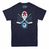 Hockey Night in Canada Crossed Sticks T-shirt