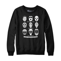 Hockey Goalie Mask Evolution Sweatshirt