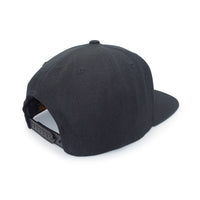 Hockey Night In Canada Black Six Panel Flat Bill Cap