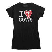 I Love Cows T-Bone T-shirt
