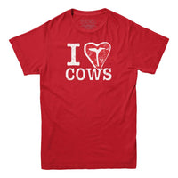 I Love Cows T-Bone T-shirt