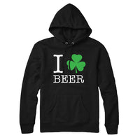 I Shamrock Beer Hoodie Sweatshirt
