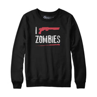 Sweat à capuche I Shoot Zombies