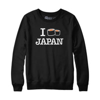 I Sushi Japan Hoodie Sweatshirt