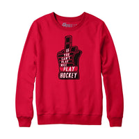 If You Can't Play Nice Play Hockey Sweatshirt