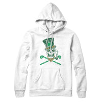 Irish Skull and Shillelagh Hoodie Sweatshirt