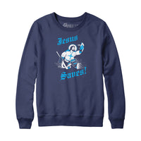 Jesus Saves Goalie Sweatshirt