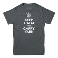 Keep Calm and Carry Yarn T-shirt