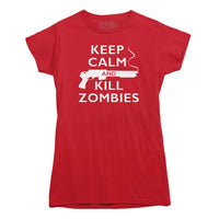 T-shirt Gardez votre calme et tuez les zombies