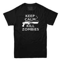 T-shirt Gardez votre calme et tuez les zombies