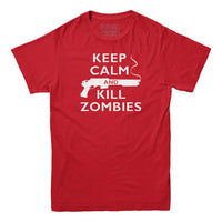 T-shirt Gardez votre calme et tuez les zombies