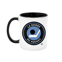 La Soir?e Du Hockey 11oz Mug White with Black
