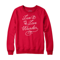 Live Love Wander Sweatshirt Hoodie