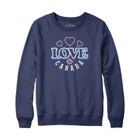 Love Canada Sweatshirt Hoodie