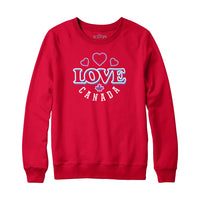 Love Canada Sweatshirt Hoodie