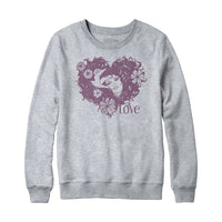 Sweat-shirt et sweat à capuche Love Hippie Hair