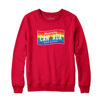 Manitoba Love is Love Sweatshirt Hoodie