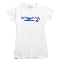 Manitoba Retro Baseball Logo T-shirt