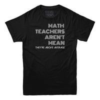 Math Teachers Aren't Mean T-shirt