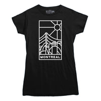 Montreal Stained Glass Light Print T-shirt