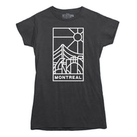 Montreal Stained Glass Light Print T-shirt