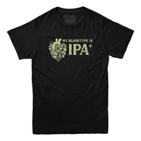My Blood Type is IPA Positive T-shirt