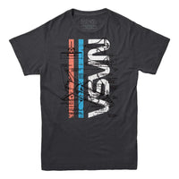 NASA Space Shuttle Schematics T-shirt