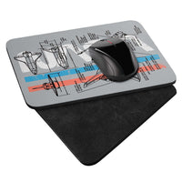 NASA Space Shuttle Schematics Mouse Pad