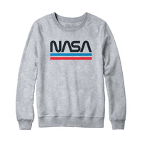 NASA Worm Logo Hoodie Sweatshirt