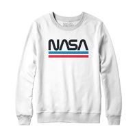 NASA Worm Logo Hoodie Sweatshirt