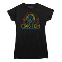 Neon Albert Einstein Retro T-shirt