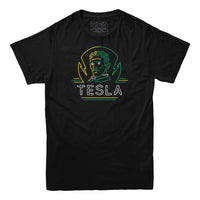Neon Tesla T-shirt