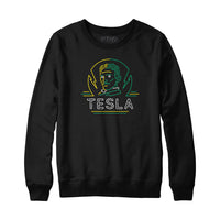 Neon Tesla Hoodie Sweatshirt
