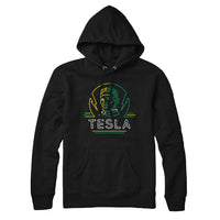 Neon Tesla Hoodie Sweatshirt