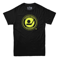 HNIC Neon Yellow Retro Logo T-shirt