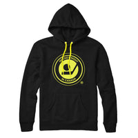 HNIC Neon Yellow Retro Logo Sweatshirt Hoodie