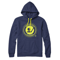 HNIC Neon Yellow Retro Logo Sweatshirt Hoodie