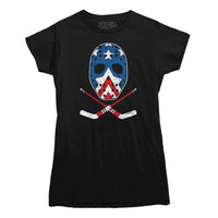 Retro New York Hockey Goalie Mask T-shirt