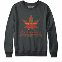 O Cannabis Tartan Sweatshirt Hoodie