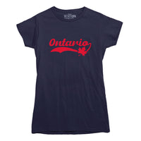 Ontario Retro Baseball Logo T-shirt