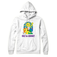 Out and About LGBTQ Pride Sweatshirt Hoodie