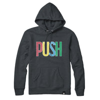 PUSH Colourful Logo Sweatshirt and Hoodie