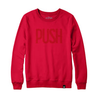PUSH Tone on Tone Logo Sweatshirt and Hoody
