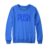 PUSH Tone on Tone Logo Sweatshirt and Hoody