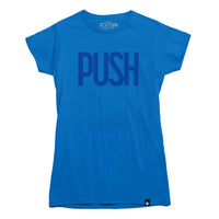 PUSH Tone on Tone Logo T-shirt