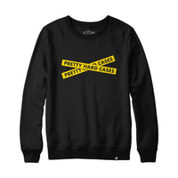 Pretty Hard Cases Caution Tape Sweatshirt and Hoodie