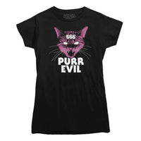 Purr Evil Cat T-shirt