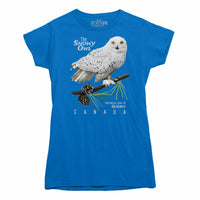 Quebec Snowy Owl Provincial Bird T-shirt