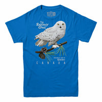 Quebec Snowy Owl Provincial Bird T-shirt